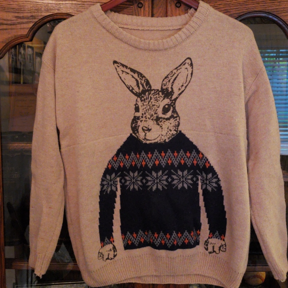 Adorable Rabbit Wool Sweater